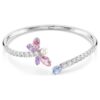 Ariana Grande X Swarovski Bangle Mixed Cuts, Dragonfly, Multicolored, Rhodium Plated Ariana Grande X Swarovski Bangle Mixed Cuts, Dragonfly, Multicolored, Rhodium Plated