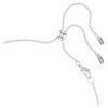 Ariana Grande X Swarovski Choker Crystal Pearl, Round Cut, White, Rhodium Plated