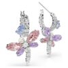 Ariana Grande X Swarovski Drop Earrings Mixed Cuts, Dragonfly, Multicolored, Rhodium Plated Ariana Grande X Swarovski Drop Earrings Mixed Cuts, Dragonfly, Multicolored, Rhodium Plated