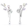 Ariana Grande X Swarovski Drop Earrings Mixed Cuts, Multicolored, Rhodium Plated Ariana Grande X Swarovski Drop Earrings Mixed Cuts, Multicolored, Rhodium Plated