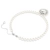 Ariana Grande X Swarovski Necklace Crystal Pearl, Heart Cut, Heart, White, Rhodium Plated