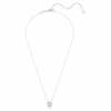 Ariana Grande X Swarovski Pendant Mixed Cuts, Heart, White, Rhodium Plated