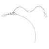 Ariana Grande X Swarovski Pendant Mixed Cuts, Heart, White, Rhodium Plated