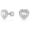 Ariana Grande X Swarovski Set Mixed Cuts, Heart, White, Rhodium Plated Ariana Grande X Swarovski Set Mixed Cuts, Heart, White, Rhodium Plated