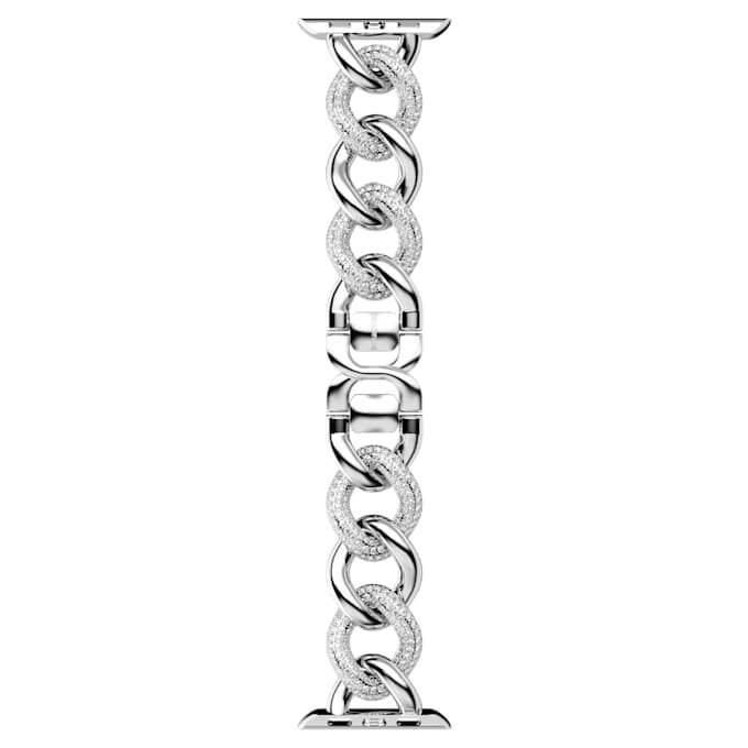Chain Strap for Apple Watch® 40Mm & 41Mm, Silver Tone, Stainless Steel Chain Strap for Apple Watch® 40Mm & 41Mm, Silver Tone, Stainless Steel