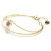 Chroma Bangle Heart, Red, Gold-Tone Plated Chroma Bangle Heart, Red, Gold-Tone Plated