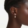 Chroma Drop Earrings Mixed Cuts, Multicolored, Gold-Tone Plated Chroma Drop Earrings Mixed Cuts, Multicolored, Gold-Tone Plated