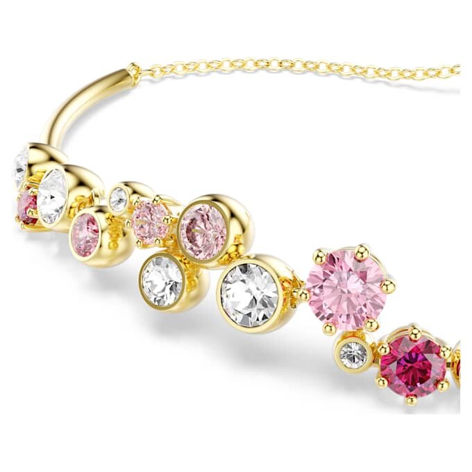 Constella Bracelet Mixed Cuts, Multicolored, Gold-Tone Plated Constella Bracelet Mixed Cuts, Multicolored, Gold-Tone Plated