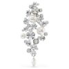 Constella Brooch Crystal Pearl, Round Cut, White, Rhodium Plated Constella Brooch Crystal Pearl, Round Cut, White, Rhodium Plated