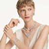 Constella Bracelet Crystal Pearl, Round Cuts, White, Rhodium Plated