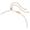 Constella Pendant Crystal Pearl, Round Cut, White, Rose Gold-Tone Plated