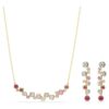 Constella Set Mixed Cuts, Multicolored, Gold-Tone Plated Constella Set Mixed Cuts, Multicolored, Gold-Tone Plated