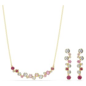 Constella Set Mixed Cuts, Multicolored, Gold-Tone Plated