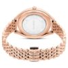Crystalline Aura Watch Swiss Made, Metal Bracelet, Rose Gold Tone, Rose Gold-Tone Finish