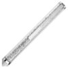 Crystalline Ballpoint Pen Gray, Gray Lacquered, Chrome Plated Crystalline Ballpoint Pen Gray, Gray Lacquered, Chrome Plated
