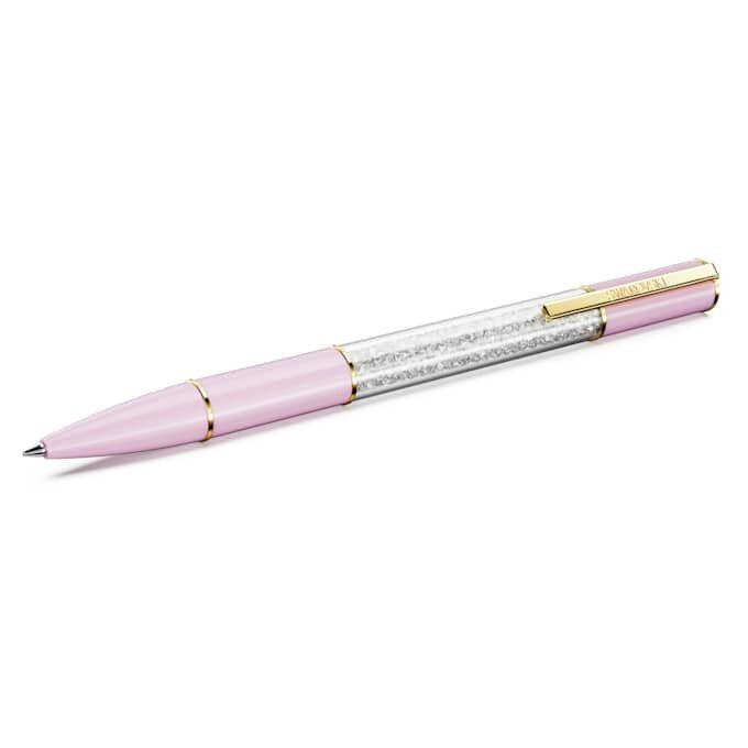 Crystalline Ballpoint Pen Pink, Gold-Tone Plated Crystalline Ballpoint Pen Pink, Gold-Tone Plated