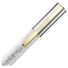 Crystalline Ballpoint Pen Silver Tone, Mixed Metal Finish Crystalline Ballpoint Pen Silver Tone, Mixed Metal Finish