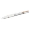 Crystalline Ballpoint Pen White, Rose Gold-Tone Plated