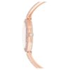 Dextera Bangle Watch Swiss Made, Metal Bracelet, Pink, Rose Gold-Tone Plated Dextera Bangle Watch Swiss Made, Metal Bracelet, Pink, Rose Gold-Tone Plated