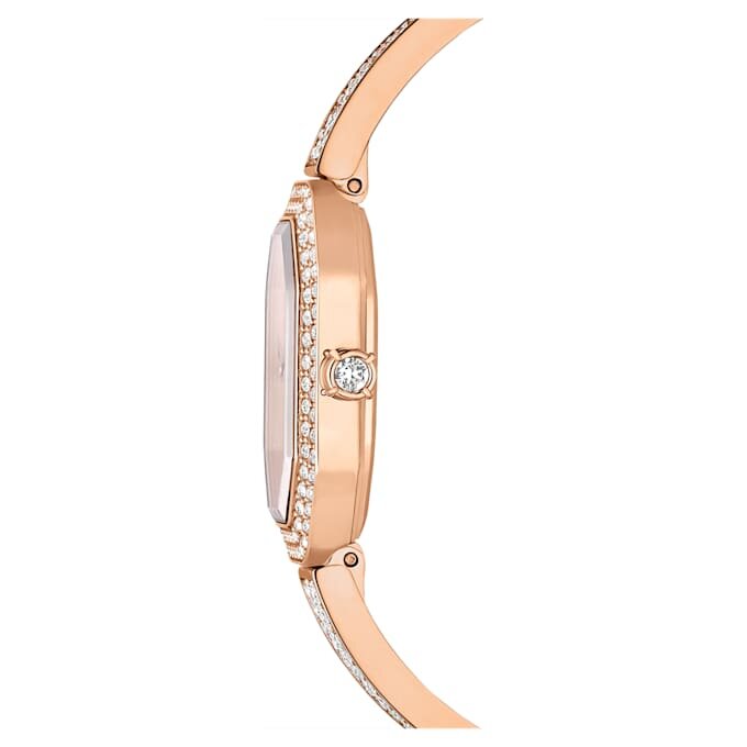 Dextera Bangle Watch Swiss Made, Metal Bracelet, Rose Gold Tone, Rose Gold-Tone Finish Dextera Bangle Watch Swiss Made, Metal Bracelet, Rose Gold Tone, Rose Gold-Tone Finish