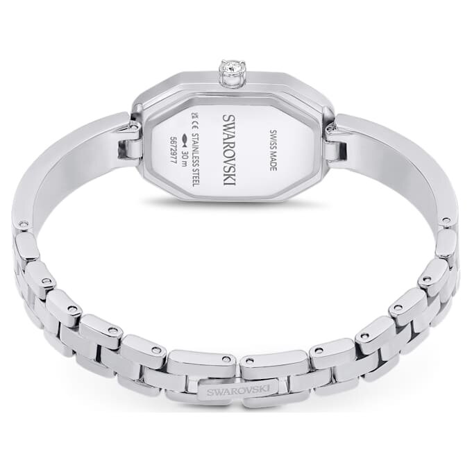 Dextera Bangle Watch Swiss Made, Metal Bracelet, Silver Tone, Stainless Steel Dextera Bangle Watch Swiss Made, Metal Bracelet, Silver Tone, Stainless Steel