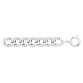 Dextera Extender White, Rhodium Plated