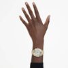 Dextera Lux Watch Swiss Made, Metal Bracelet, Gold Tone, Gold-Tone Finish
