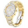 Dextera Lux Watch Swiss Made, Metal Bracelet, Gold Tone, Gold-Tone Finish