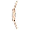Dextera Octagon Watch Swiss Made, Metal Bracelet, Gold Tone, Rose Gold-Tone Finish