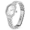 Dextera Octagon Watch Swiss Made, Metal Bracelet, Silver Tone, Stainless Steel