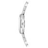 Dextera Octagon Watch Swiss Made, Metal Bracelet, Silver Tone, Stainless Steel