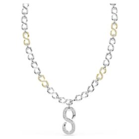 Dextera Strandage Round Cut, White, Mixed Metal Finish