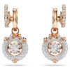 Dragon & Phoenix Drop Earrings Dragon’s Claw, White, Rose Gold-Tone Plated Dragon & Phoenix Drop Earrings Dragon’s Claw, White, Rose Gold-Tone Plated