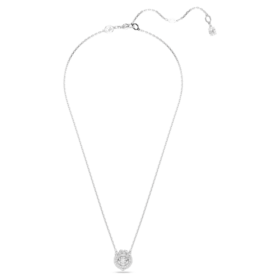 Dragon & Phoenix Pendant Dragon’s Claw, White, Rhodium Plated