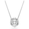 Dragon & Phoenix Pendant Dragon’s Claw, White, Rhodium Plated Dragon & Phoenix Pendant Dragon’s Claw, White, Rhodium Plated
