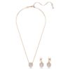 Dragon & Phoenix Set Dragon’s Claw, White, Rose Gold-Tone Plated Dragon & Phoenix Set Dragon’s Claw, White, Rose Gold-Tone Plated