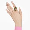 Dulcis Cocktail Ring Cushion Cut, Pavé, Multicolored Dulcis Cocktail Ring Cushion Cut, Pavé, Multicolored