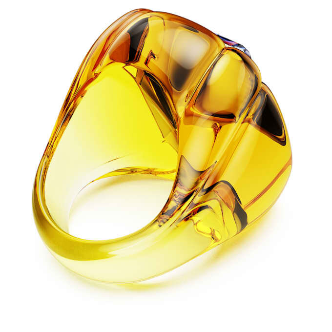 Dulcis Cocktail Ring Cushion Cut, Pavé, Yellow Dulcis Cocktail Ring Cushion Cut, Pavé, Yellow