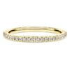 Eternity Band Ring Lab-Grown Diamonds 0.2 Ct Tw, Round Shape, 14K Yellow Gold