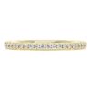 Eternity Band Ring Lab-Grown Diamonds 0.2 Ct Tw, Round Shape, 14K Yellow Gold