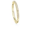 Eternity Band Ring Lab-Grown Diamonds 0.2 Ct Tw, Round Shape, 14K Yellow Gold