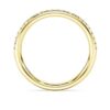 Eternity Band Ring Lab-Grown Diamonds 0.2 Ct Tw, Round Shape, 14K Yellow Gold