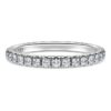 Eternity Band Ring Lab-Grown Diamonds 0.4 Ct Tw, Round Shape, 14K White Gold