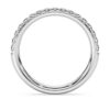 Eternity Band Ring Lab-Grown Diamonds 0.4 Ct Tw, Round Shape, 14K White Gold