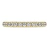 Eternity Band Ring Lab-Grown Diamonds 0.4 Ct Tw, Round Shape, 14K Yellow Gold