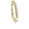 Eternity Band Ring Lab-Grown Diamonds 0.4 Ct Tw, Round Shape, 14K Yellow Gold