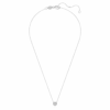 Eternity Halo Solitaire Pendant Lab-Grown Diamonds 0.23 Ct Tw, Round Shape, Sterling Silver Eternity Halo Solitaire Pendant Lab-Grown Diamonds 0.23 Ct Tw, Round Shape, Sterling Silver
