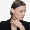 Eternity Halo Solitaire Ring Lab-Grown Diamonds 0.8 Ct Tw, Round Shape, 14K White Gold