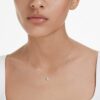 Eternity Pendant Lab-Grown Diamonds 0.5 Ct Tw, Round Shape, Sterling Silver Eternity Pendant Lab-Grown Diamonds 0.5 Ct Tw, Round Shape, Sterling Silver