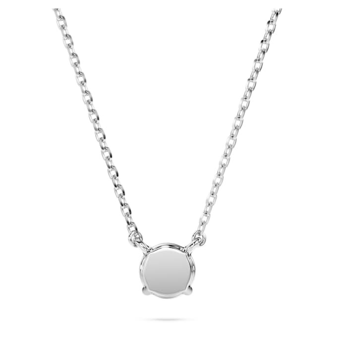 Eternity Pendant Lab-Grown Diamonds 0.5 Ct Tw, Round Shape, Sterling Silver Eternity Pendant Lab-Grown Diamonds 0.5 Ct Tw, Round Shape, Sterling Silver